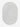 Villeroy & Boch handgjord ullmatta Francois vit oval